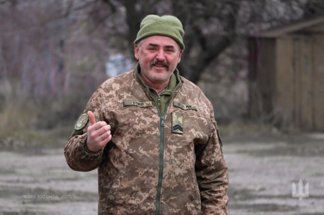 Замість дня народження внучки пішов до ТЦК: історія воїна 100 ОМБр