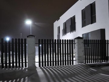 На ЖК «Оріон» встановили вечірнє освітлення*