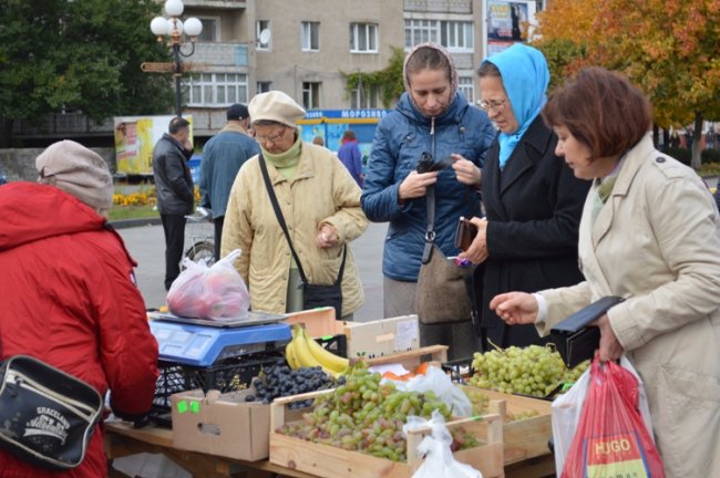 У центрі Ковеля влаштували осінній ярмарок