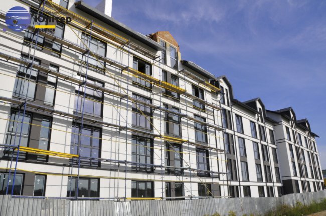 У другому будинку ЖК «Юпітер» — у розпалі внутрішні роботи*