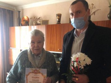 Волинянка відзначила 90-річний ювілей