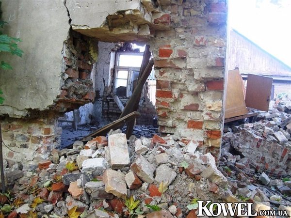 У Ковелі обвалилася столітня пам’ятка архітектури. ФОТО