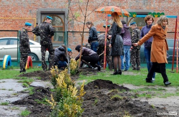 У Луцьку заклали «Сад пам’яті» про Чорнобиль