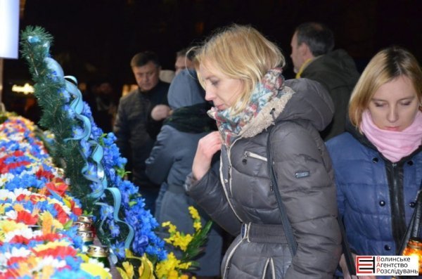 Луцьк: вшанували Небесну Сотню