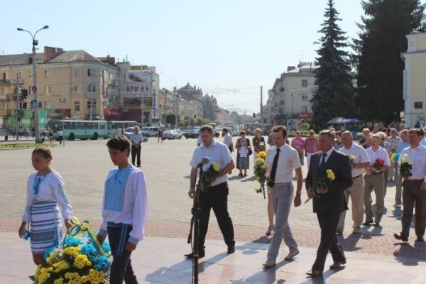 У Луцьку вшанували пам’ять Лесі Українки. ФОТО