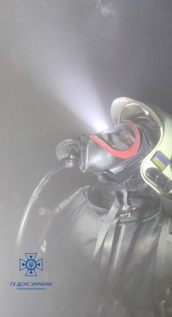 У селі на Волині горів житловий будинок. ФОТО