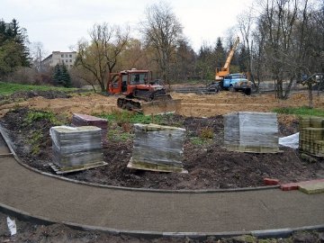 Замість чагарника в центрі міста з’явиться дитячий майданчик. ФОТО