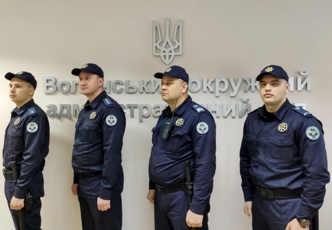 Волинський окружний адміністративний суд взяли під охорону