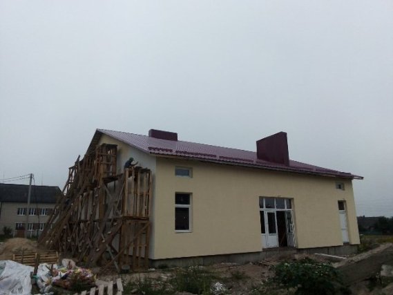 Сучасну амбулаторію будують у селі на Волині. ФОТО