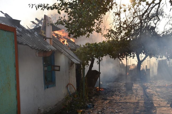 Військові волинської бригади допомогли загасити пожежу на Луганщині: постраждав боєць. ФОТО