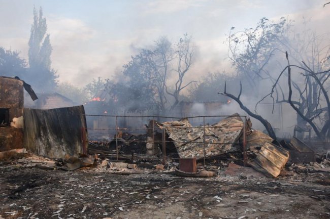 Військові волинської бригади допомогли загасити пожежу на Луганщині: постраждав боєць. ФОТО