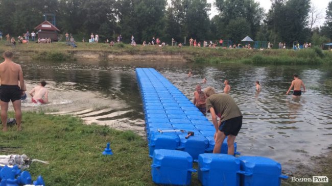 Через Стир у Луцьку зводять міст