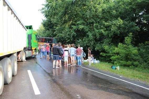 Аварія на ковельській трасі: фото з місця трагедії