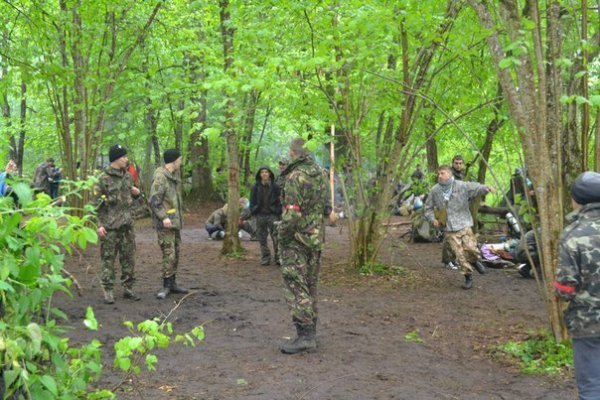 На Волині 350 молодих людей «воювали» в лісах. ФОТО. ВІДЕО