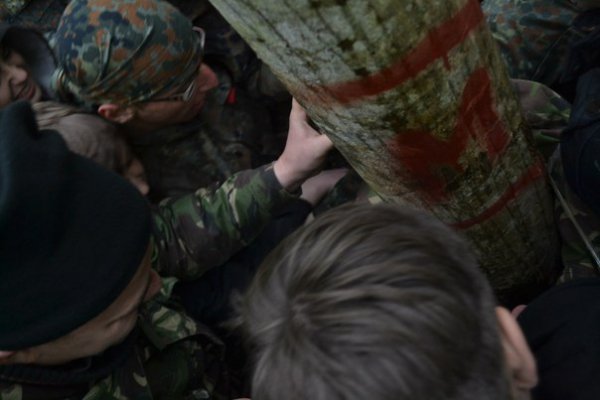 На Волині 350 молодих людей «воювали» в лісах. ФОТО. ВІДЕО