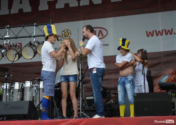 У Луцьку під Танок на Майдані Конго стартував KIA Fan Fest