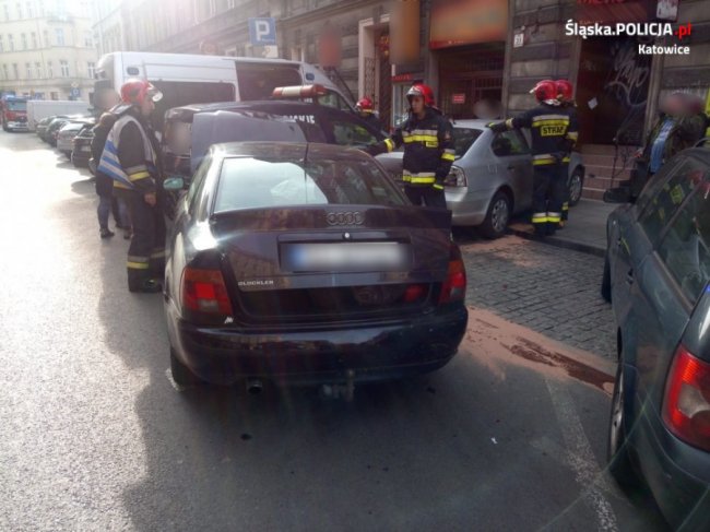 У Польщі п'яний українець пошкодив 7 автомобілів. ФОТО