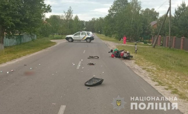  На Волині п'яний водій збив велосипедиста: обох госпіталізували