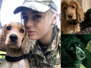 Прикордонниця з Волині, яку звільнили з полону, намагається повернути своїх песиків. ФОТО