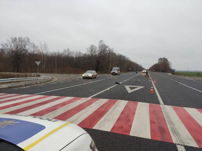 На Волині Ford на смерть збив пішохода. ФОТО
