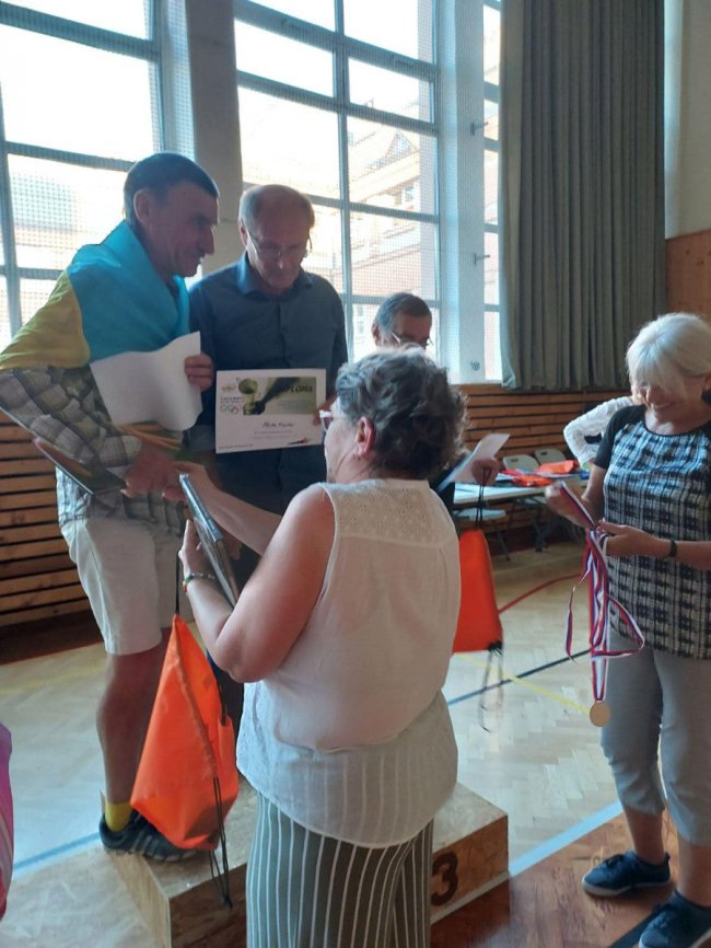 Волинянин став чемпіоном міжнародної сеньйоріади у Словаччині