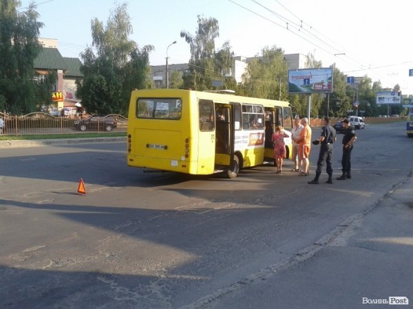 У Луцьку водії не поділили дорогу