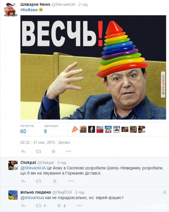 У соцмережах затролили Кобзона і його подарунок кримським дітям ФОТО. ВІДЕО 