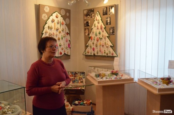 У Луцьку - виставка радянських ялинкових прикрас. ФОТО