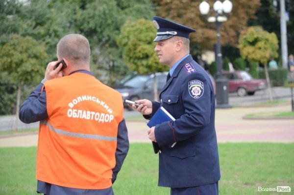 Волинські дорожники знову мітингують. ФОТО