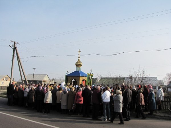 На Волині освятили каплицю на місці зруйнованого храму. ФОТО. ВІДЕО