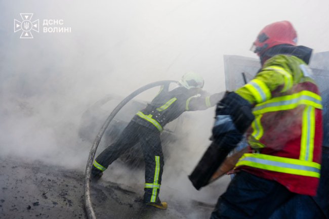 У Луцьку сталася пожежа на приватному підприємстві: що відомо