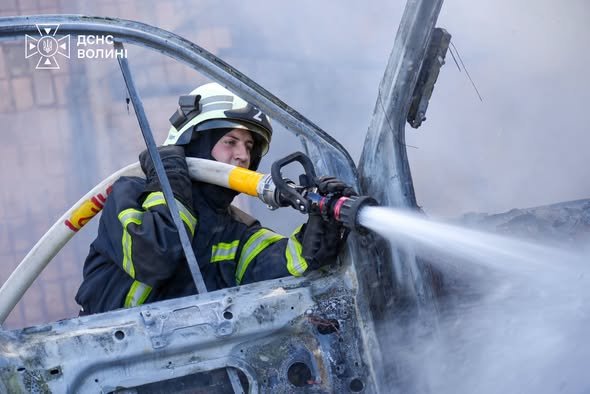 У Луцьку сталася пожежа на приватному підприємстві: що відомо