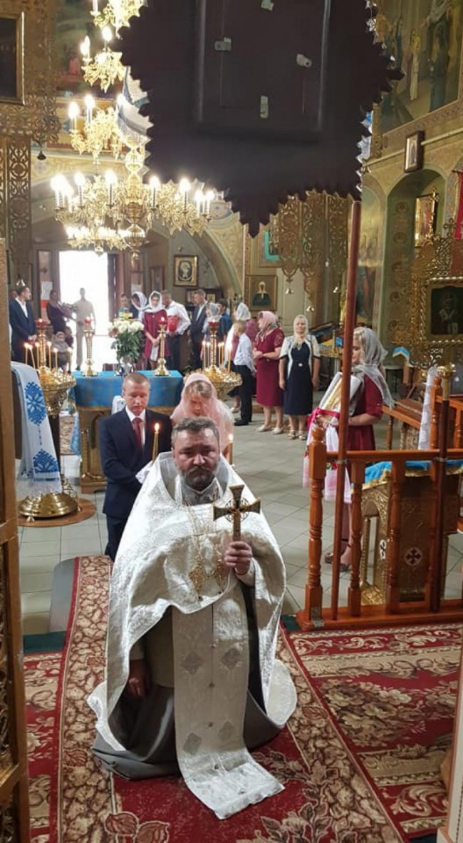На Волині повінчався голова громади. ФОТО