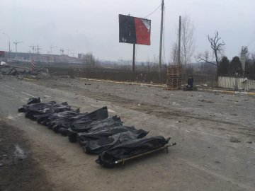 Біля Чернігова окупанти розстріляли колону волонтерів