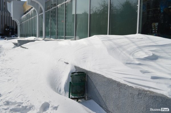 Луцьк після снігопаду. ФОТО