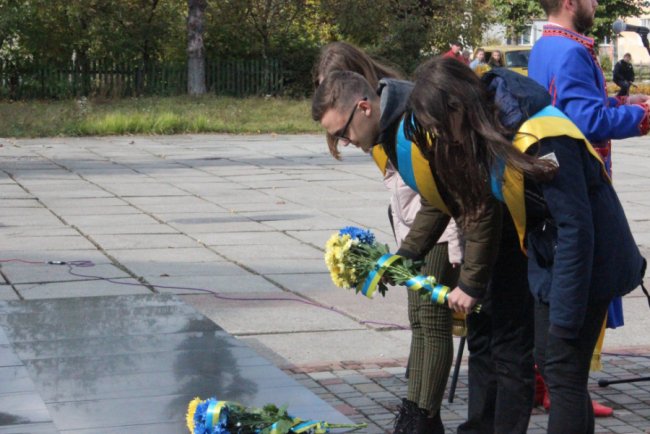 У Ківерцях урочисто вшанували захисників України. ФОТО