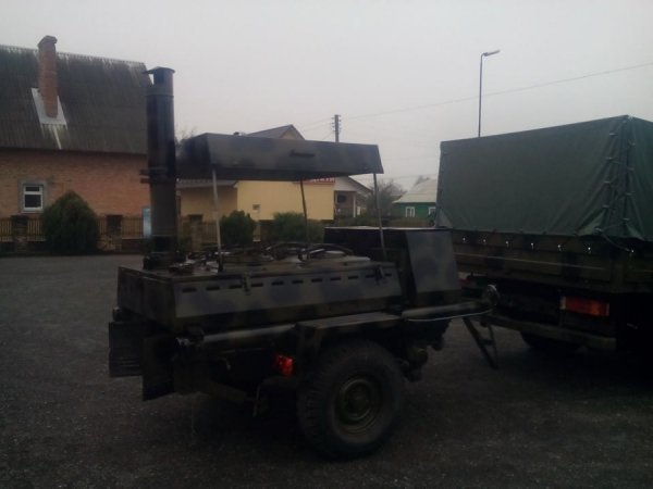 Бійцям тербатальйону «Світязь» волиняни відправили польову кухню. ФОТО