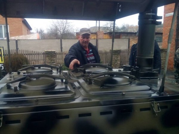 Бійцям тербатальйону «Світязь» волиняни відправили польову кухню. ФОТО