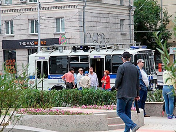 У Новосибірську - пікет за федералізацію Сибіру. ФОТО