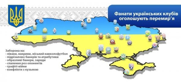 Луцькі ультрас підтримали фанатське перемир’я