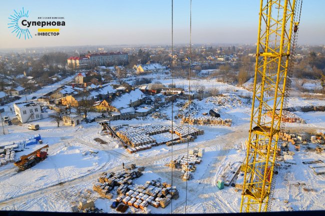 Луцька «Супернова»: робота кипить на 5-ти будинках. ФОТО*