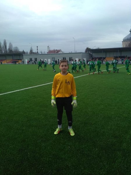 Юний волинянин став кращим воротарем Всеукраїнського футбольного турніру