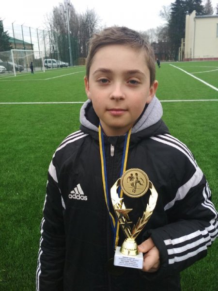 Юний волинянин став кращим воротарем Всеукраїнського футбольного турніру