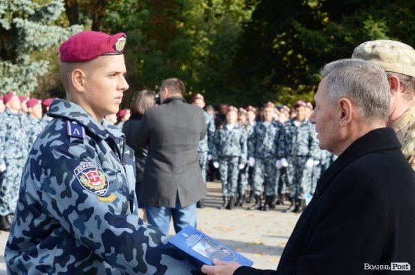Майбутніх правоохоронців посвятили в ліцеїсти. ФОТО