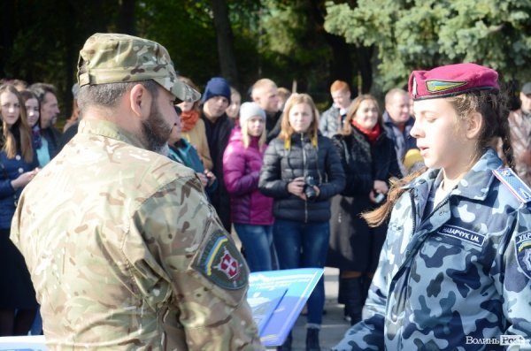 Майбутніх правоохоронців посвятили в ліцеїсти. ФОТО