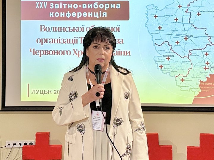 Обрано голову волинського осередку Червоного Хреста України