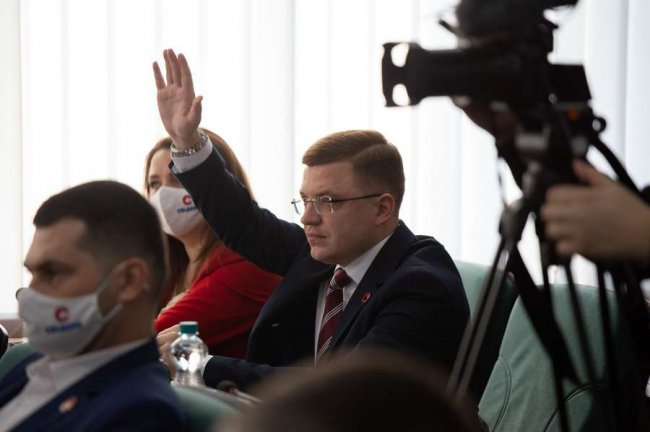 олова фракції «СВІДОМІ» у Луцькій міській раді Тарас Шкітер