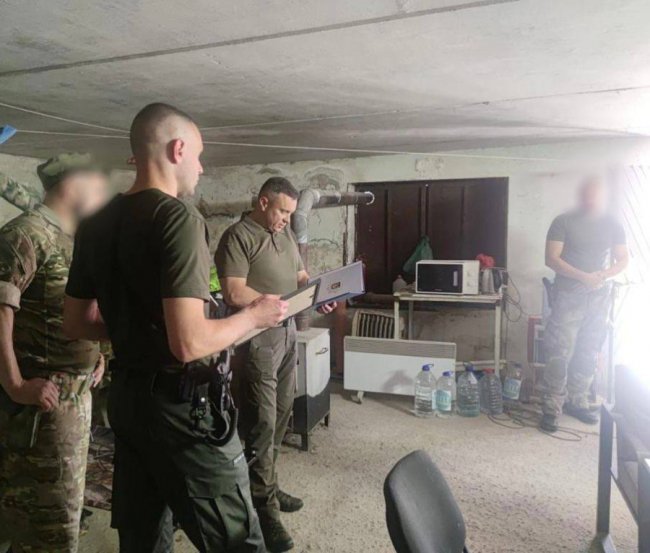 Керівник поліції Волині відвідав бійців управління КОРД на Херсонщині. ФОТО