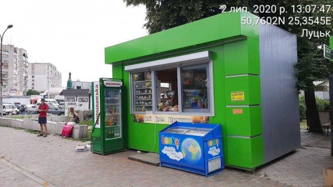 У Луцьку муніципали знесуть деякі кіоски. АДРЕСИ