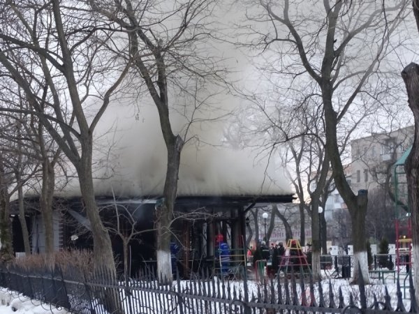 На Одещині від вибуху загорілося кафе. ФОТО. ВІДЕО